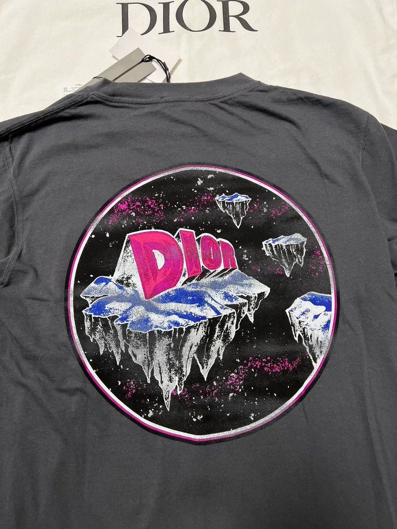 Dior Dior Gray Short Sleeve Printed T-Shirt Size US M / EU 48-50 / 2 - 4 Thumbnail