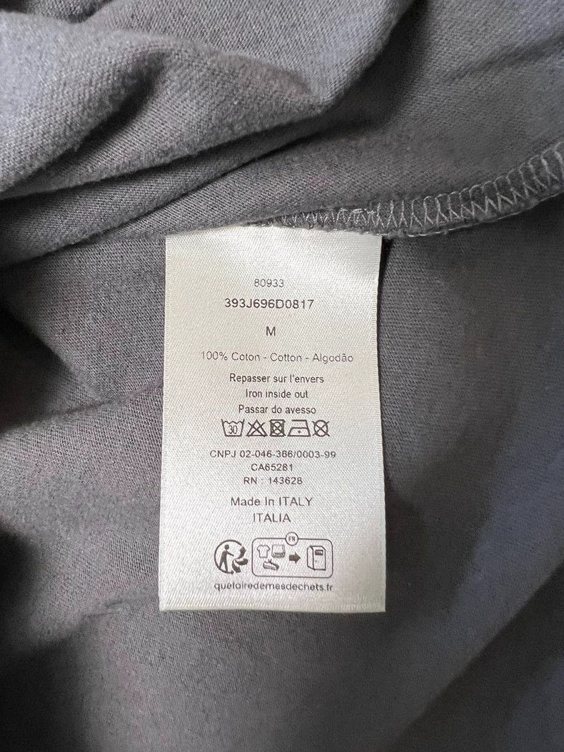 Dior Dior Gray Short Sleeve Printed T-Shirt Size US M / EU 48-50 / 2 - 5 Thumbnail