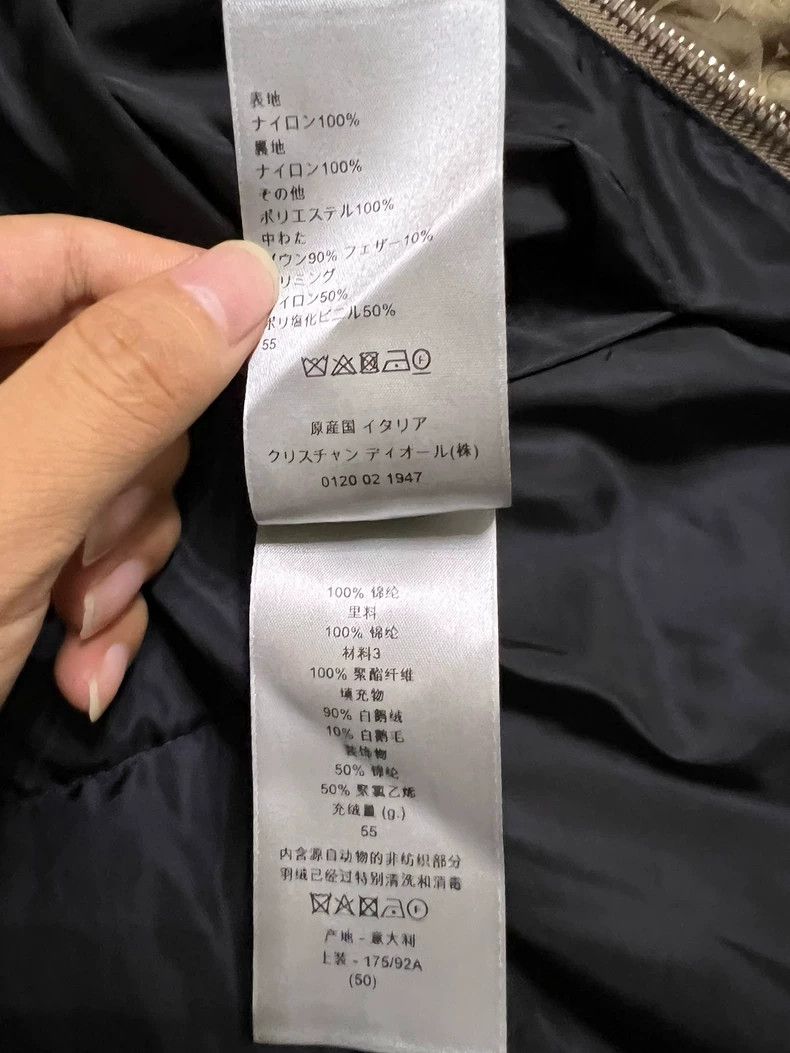 Dior Dior Brown Logo Puffer Jacket with Tags Size US L / EU 52-54 / 3 - 6 Thumbnail