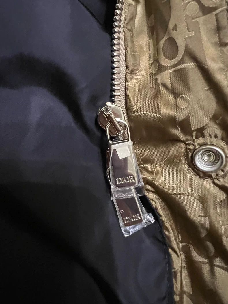 Dior Dior Brown Logo Puffer Jacket with Tags Size US L / EU 52-54 / 3 - 4 Thumbnail
