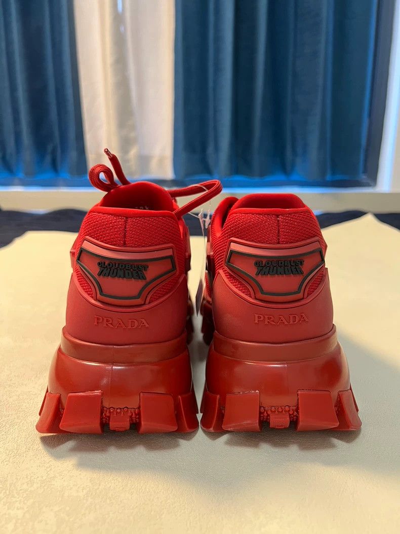 Prada Prada Red Transformers Dad Sneakers Size 39.5 Size US 8.5 / EU 41-42 - 5 Thumbnail