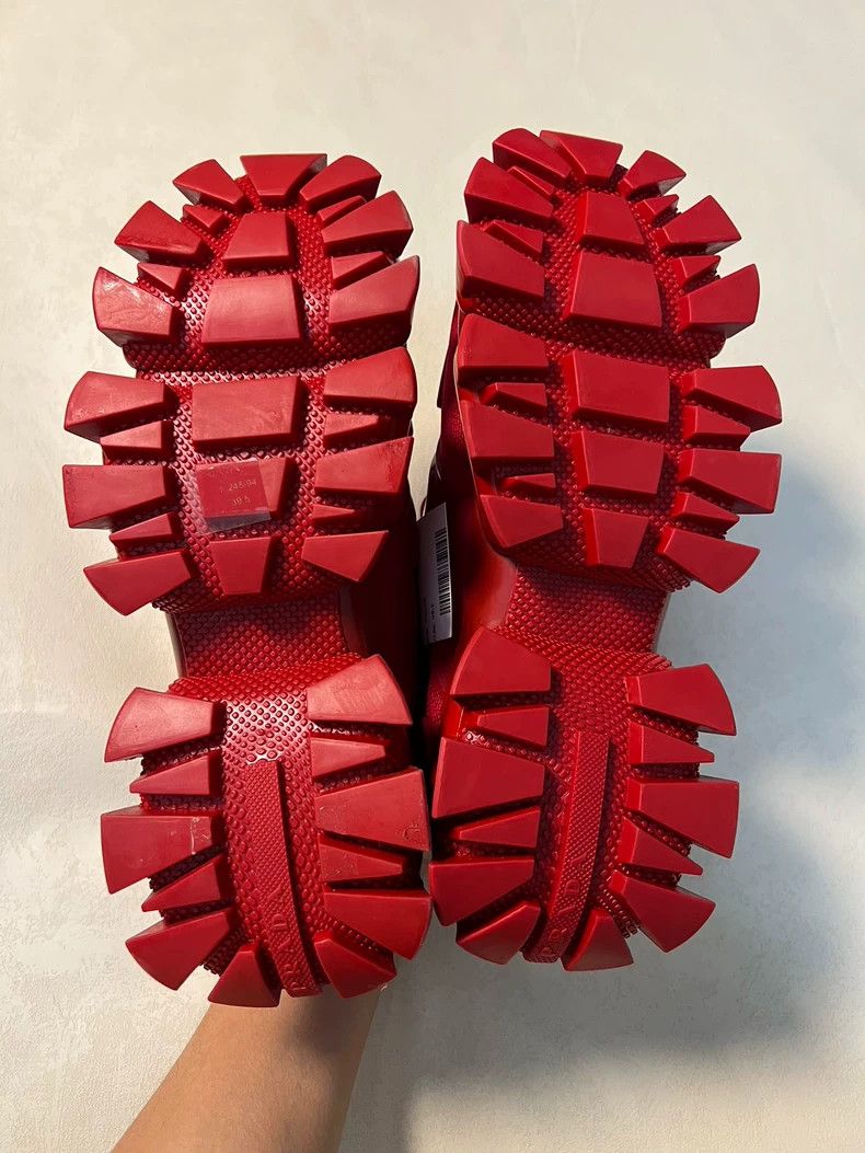 Prada Prada Red Transformers Dad Sneakers Size 39.5 Size US 8.5 / EU 41-42 - 7 Thumbnail
