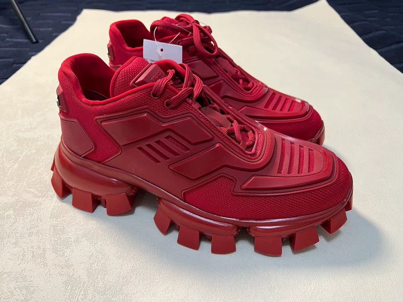Prada Prada Red Transformers Dad Sneakers Size 39.5 Size US 8.5 / EU 41-42 - 3 Thumbnail