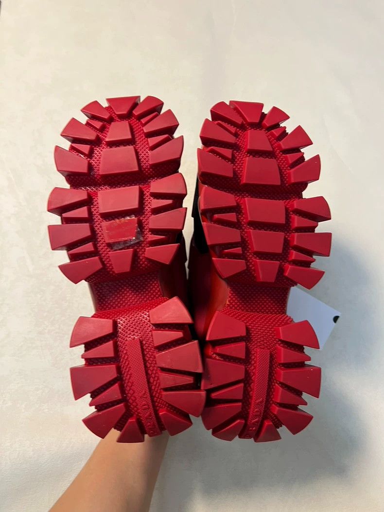 Prada Prada Black Red Transforming Dad Sneakers Size US 8 / EU 41 - 6 Thumbnail