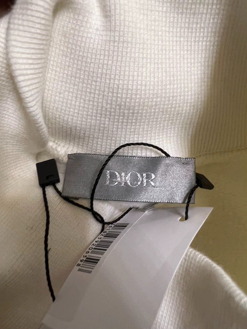 Dior Dior ERL White Sweatshirt with Tags Size US L / EU 52-54 / 3 - 4 Thumbnail