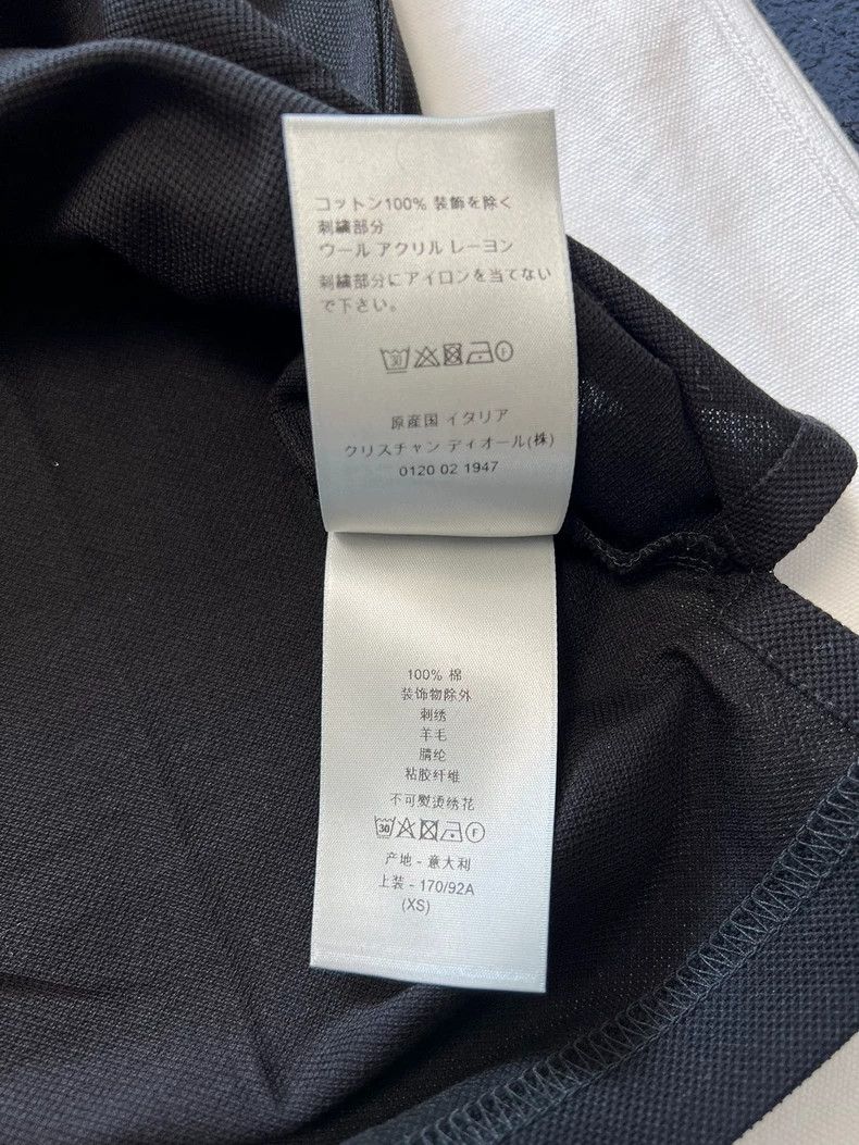 Dior Black Dior Short Sleeve Polo Shirt Size US XS / EU 42 / 0 - 5 Thumbnail