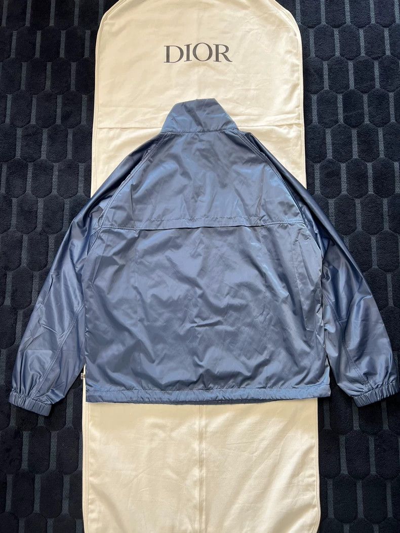 Dior Dior Deep Blue Nylon Jacket with Logo Size US L / EU 52-54 / 3 - 2 Thumbnail