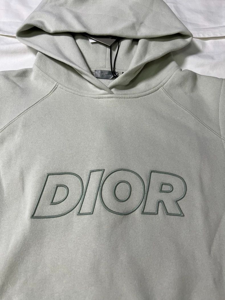 Dior Dior Mint Green Sleeveless Hoodie with Tags Size US M / EU 48-50 / 2 - 3 Thumbnail