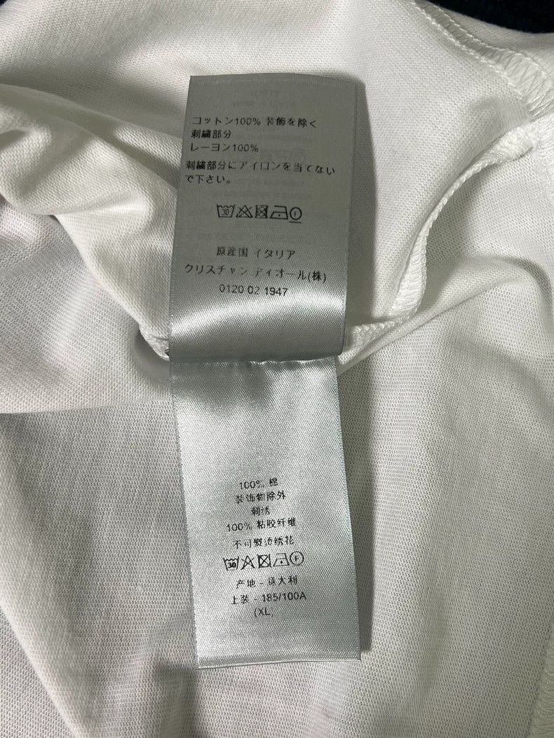 Dior Dior CD Logo Printed White Short Sleeve T-Shirt Size US XL / EU 56 / 4 - 7 Thumbnail