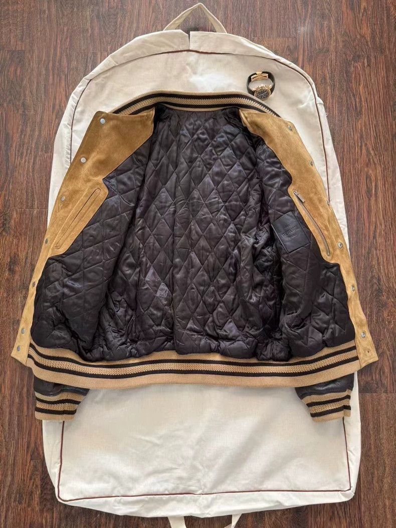 Berluti Berluti New Baseball Jacket Size 48 Size US L / EU 52-54 / 3 - 3 Thumbnail