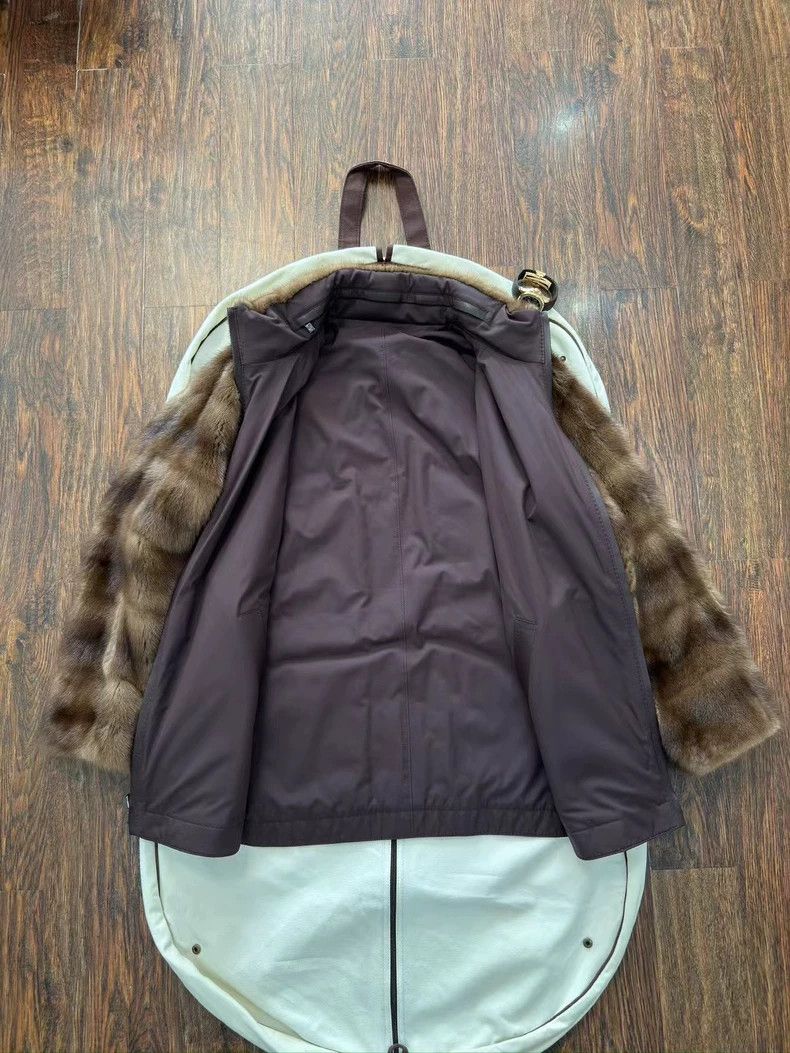 Ermenegildo Zegna Loro Piana Double-Faced Outerwear Jacket Size US M / EU 48-50 / 2 - 5 Thumbnail