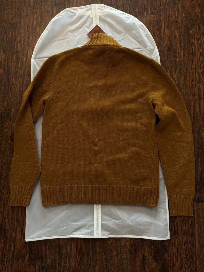 Loro Piana Loro Piana Cashmere Thick Half-Zip Sweater Size US L / EU 52-54 / 3 - 2 Thumbnail