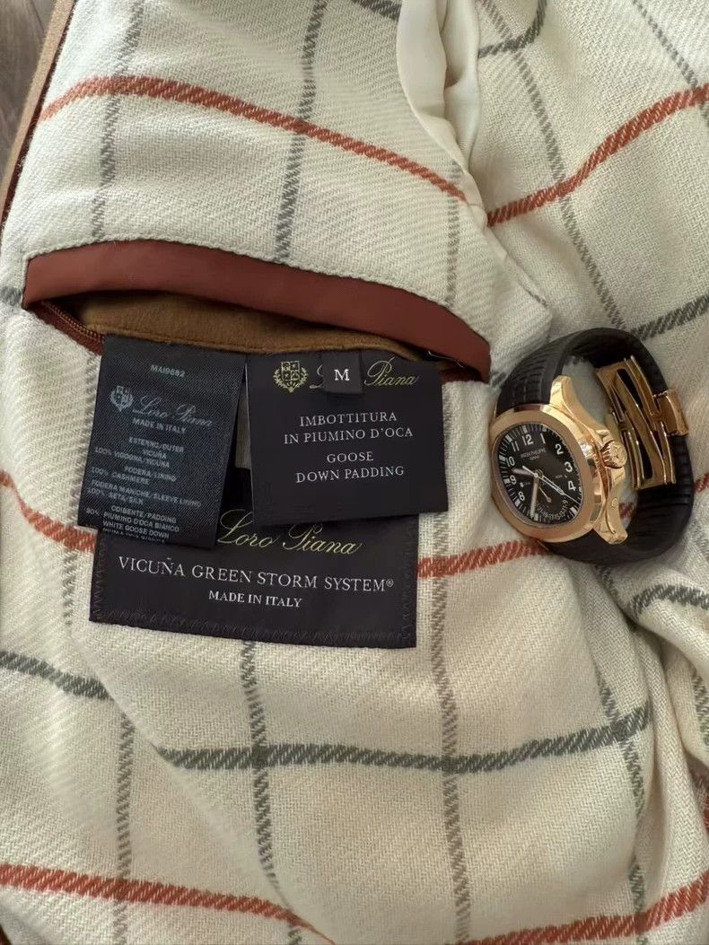 Loro Piana Loro Piana Vicuna Down Jacket in Camel Color Size US M / EU 48-50 / 2 - 5 Thumbnail