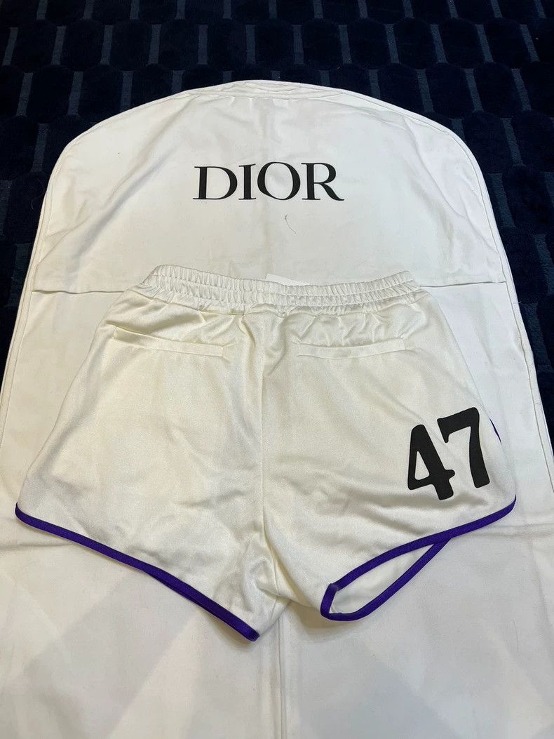 Dior Dior ERL Collaboration White Purple Shorts Size US 36 / EU 52 - 2 Thumbnail