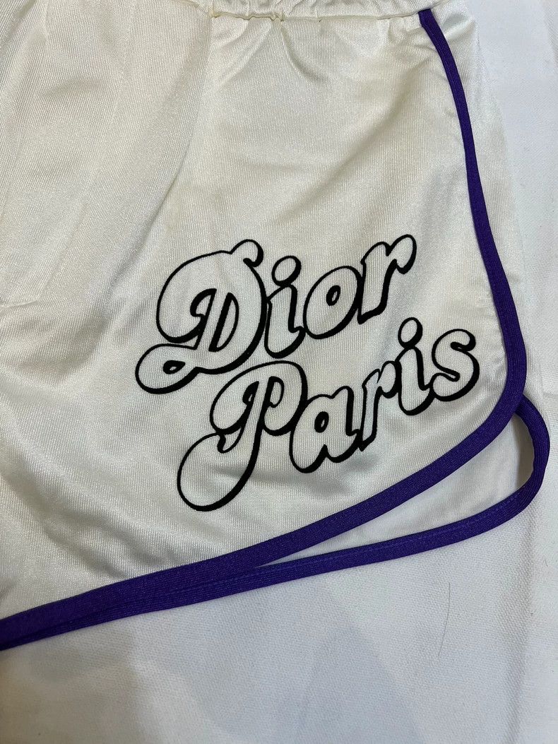 Dior Dior ERL Collaboration White Purple Shorts Size US 36 / EU 52 - 3 Thumbnail