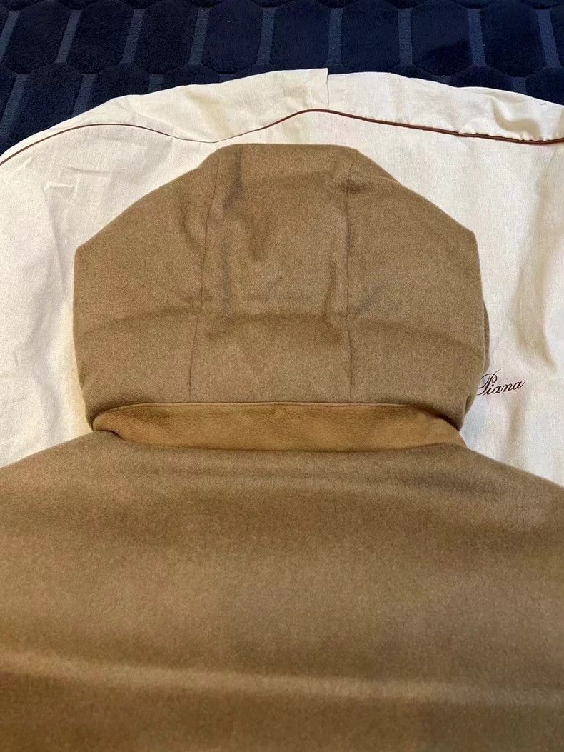 Moncler Loro Piana Camel Cashmere Down Jacket Size US M / EU 48-50 / 2 - 4 Thumbnail