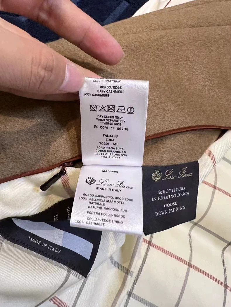 Moncler Loro Piana Camel Cashmere Down Jacket Size US M / EU 48-50 / 2 - 5 Thumbnail