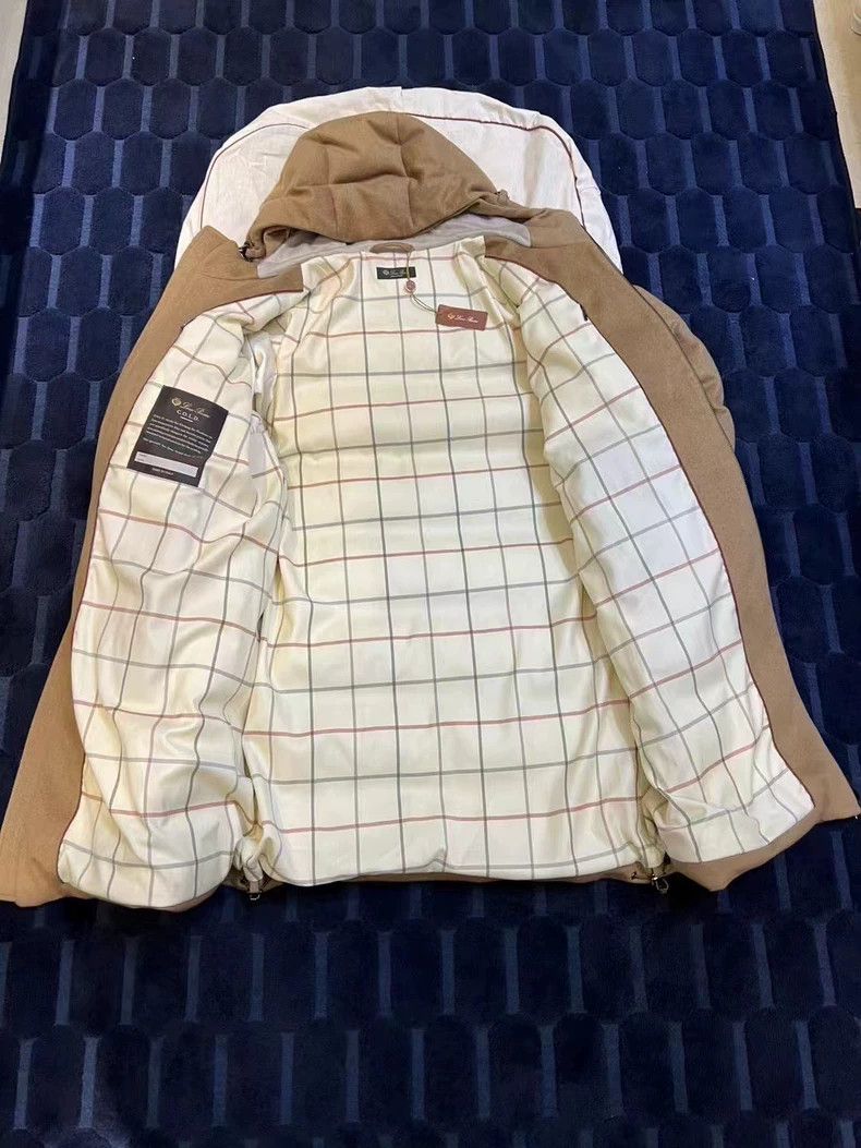 Moncler Loro Piana Camel Cashmere Down Jacket Size US M / EU 48-50 / 2 - 3 Thumbnail