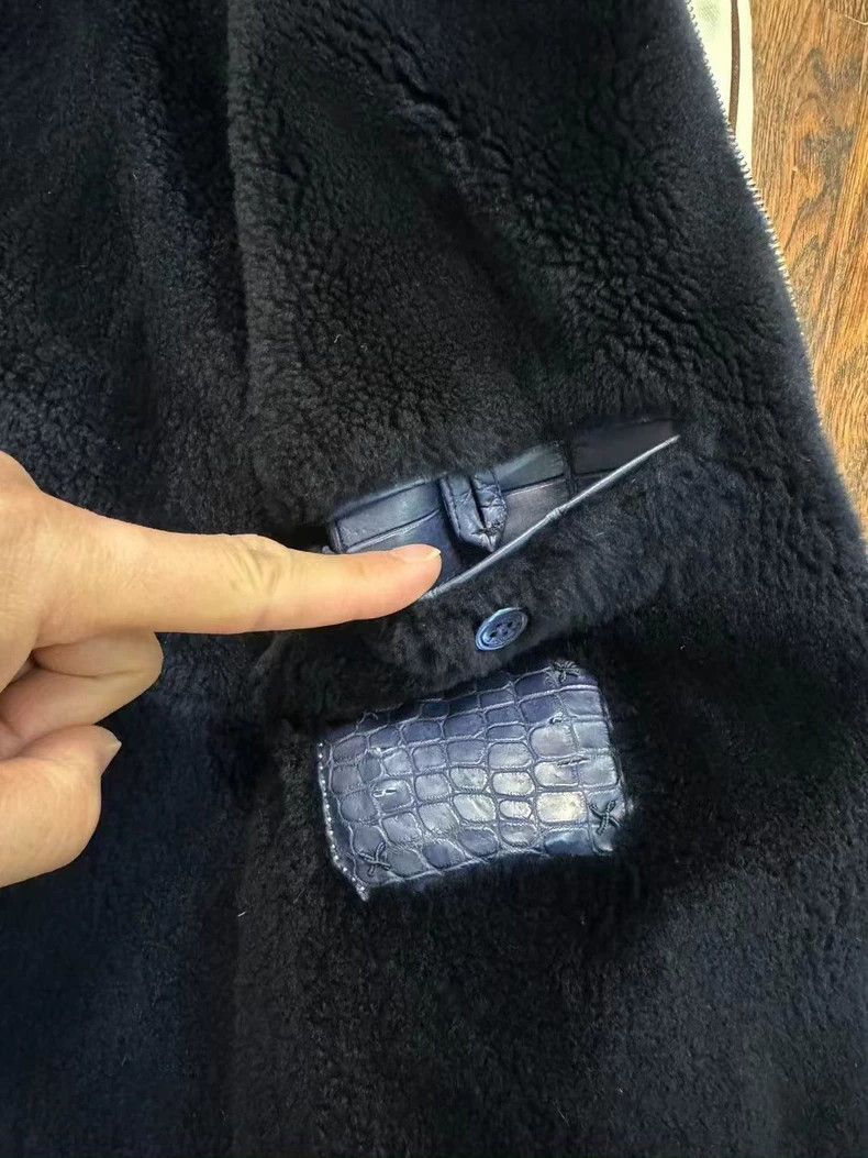 Ermenegildo Zegna Stefano Ricci Cashmere Beaver Jacket Size 52 Size US L / EU 52-54 / 3 - 5 Thumbnail
