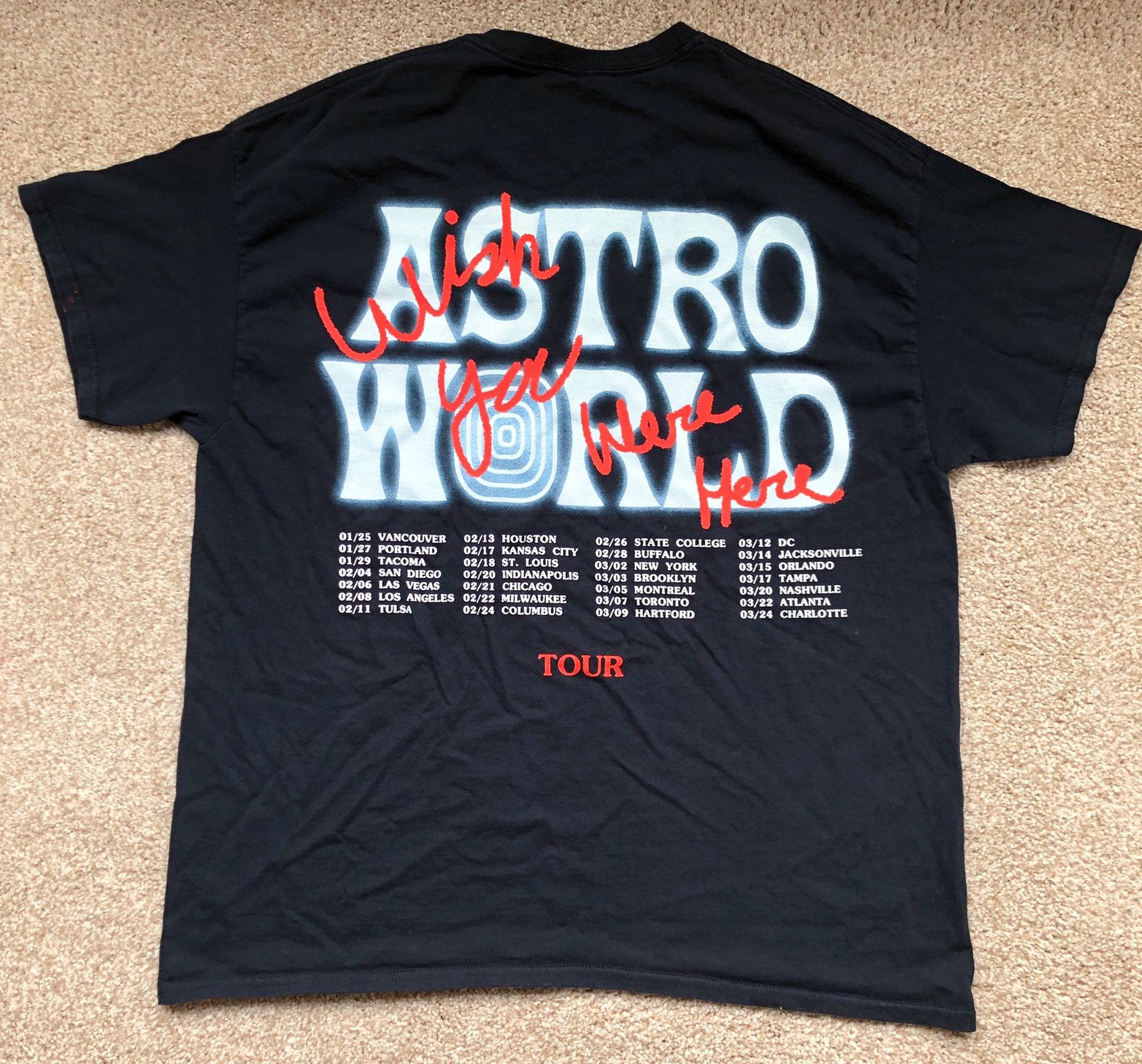 2 T Shirt AstroWorld Travis Scott Shirt and Led Zeppelin Shirt - clothing &  accessories - by owner - apparel sale 