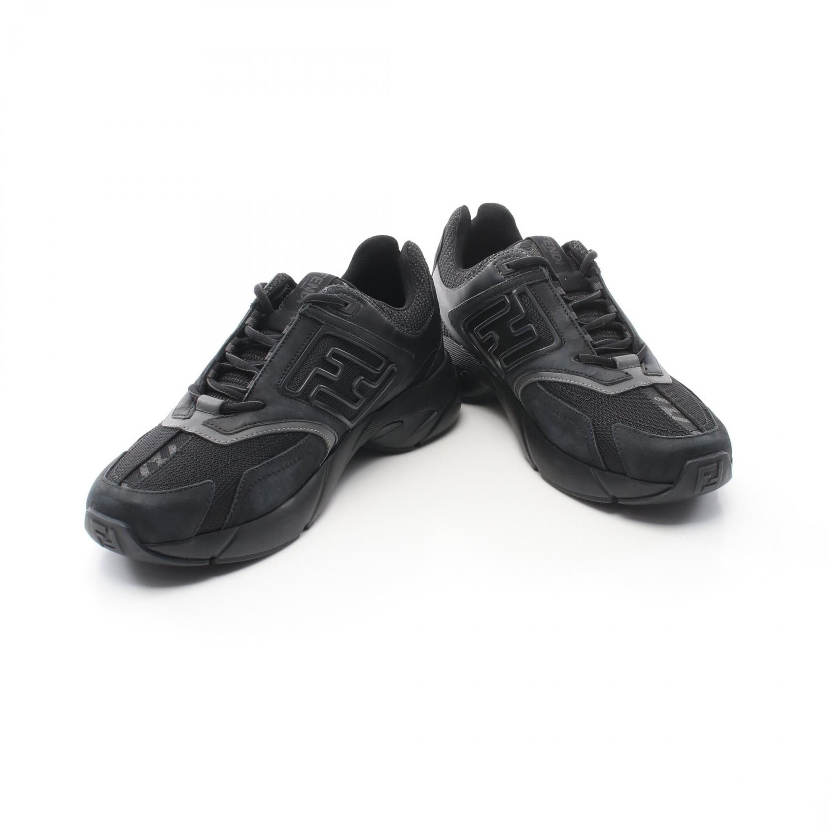 Fendi Fendi Fendi FASTER Suede Fabric Sneakers Suede Shoes 7E1555 Size ONE SIZE - 3 Thumbnail