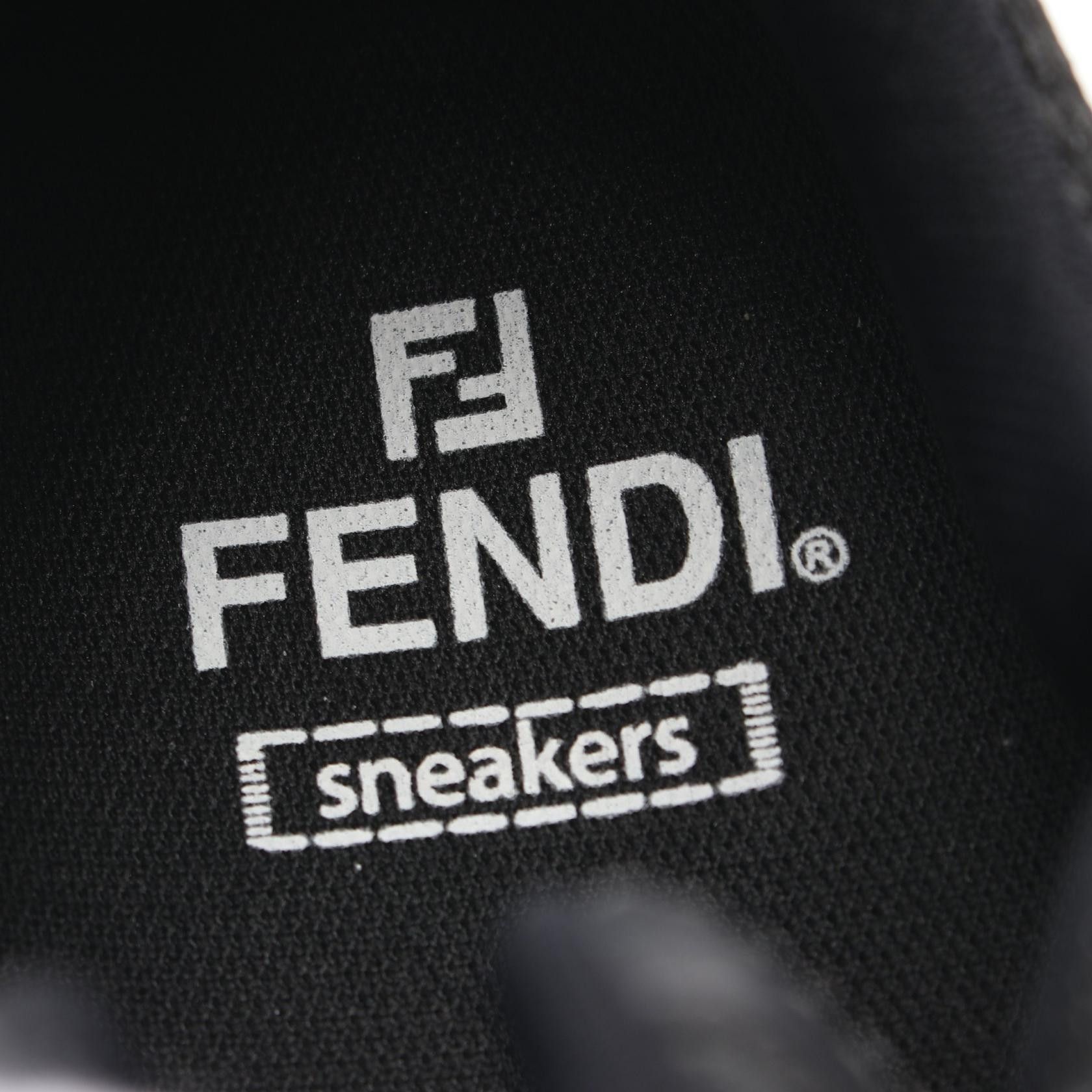 Fendi Fendi Fendi FASTER Suede Fabric Sneakers Suede Shoes 7E1555 Size ONE SIZE - 5 Thumbnail