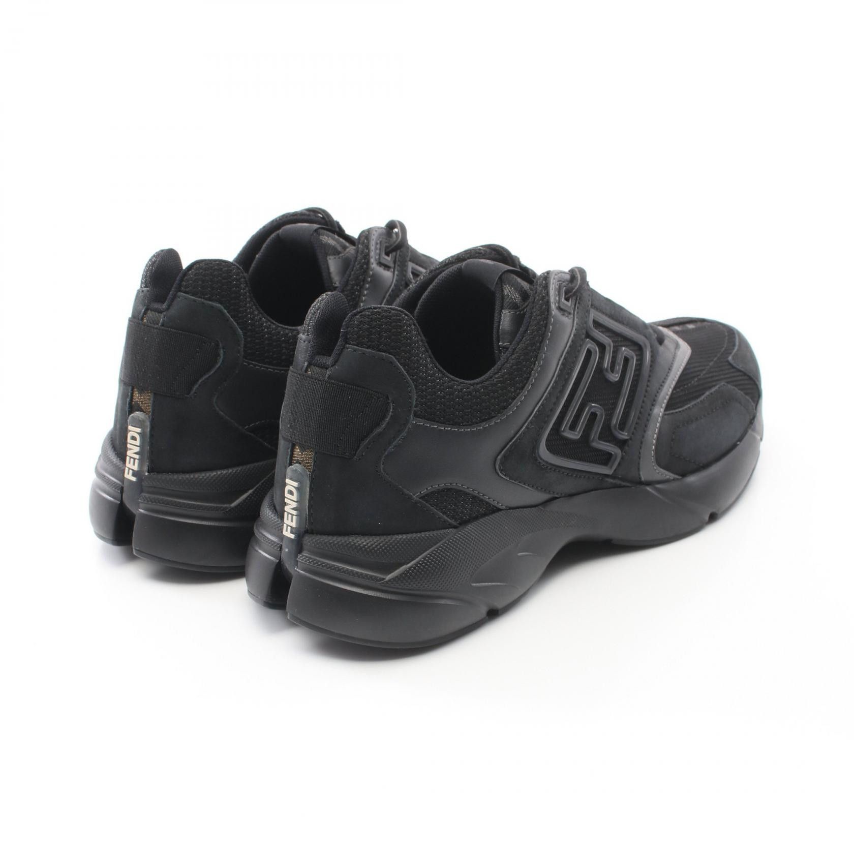 Fendi Fendi Fendi FASTER Suede Fabric Sneakers Suede Shoes 7E1555 Size ONE SIZE - 2 Thumbnail