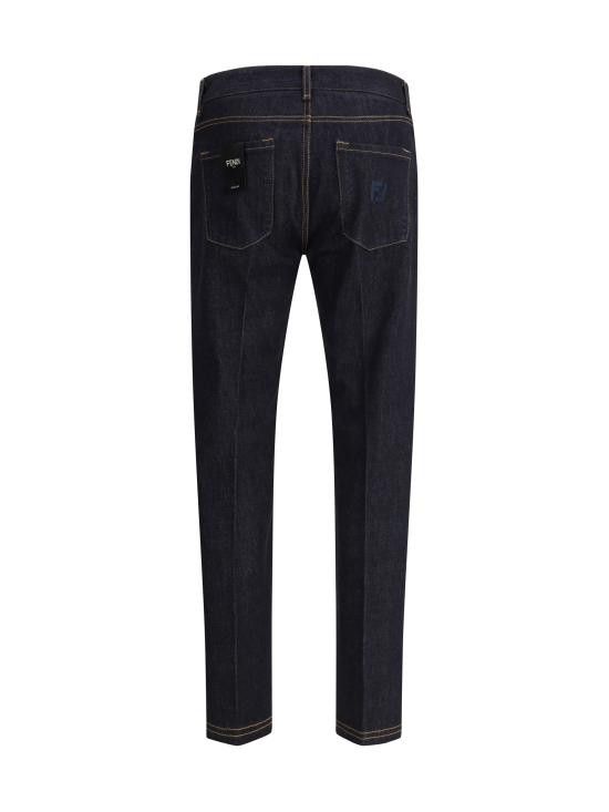 Fendi FENDI Men Denim Pants FLP288AUAG F1RXI BLUE Size US 31 - 2 Thumbnail