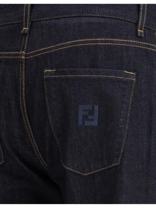 Fendi FENDI Men Denim Pants FLP288AUAG F1RXI BLUE Size US 33 - 3 Thumbnail