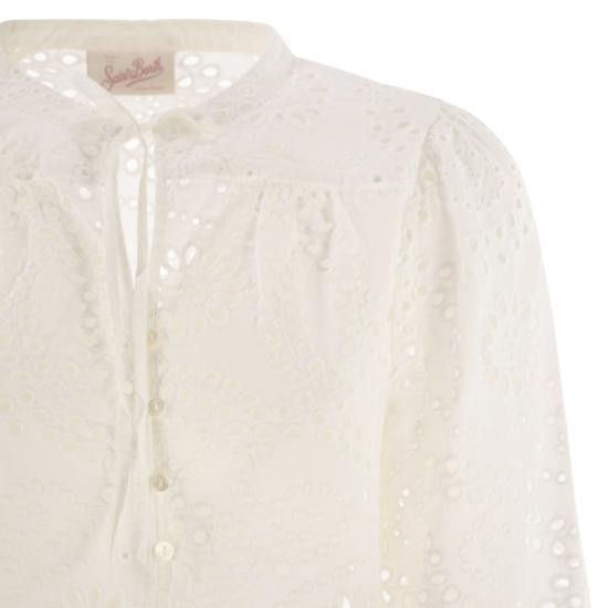 MC2 Saint Barth MC2 SAINT BARTH Women Shirts HRP001 WHITE Size L / US 10 / IT 46 - 4 Thumbnail