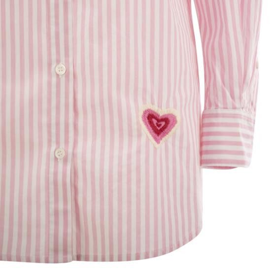 MC2 Saint Barth MC2 SAINT BARTH Women Shirts BRIG001 PINK Size S / US 4 / IT 40 - 4 Thumbnail
