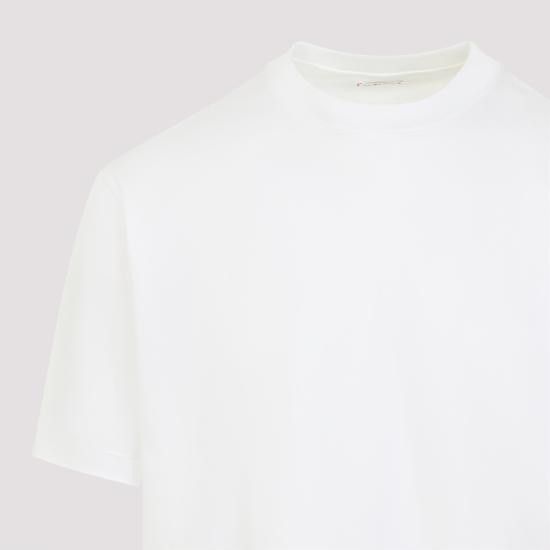 Kiton KITON Men T-Shirts UMC023K06R491201S WHITE Size US M / EU 48-50 / 2 - 5 Thumbnail