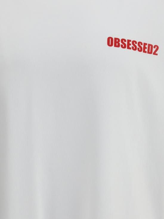 Dsquared2 DSQUARED2 Men T-Shirts S74GD1479D20033 961 WHITE Size US S / EU 44-46 / 1 - 3 Thumbnail