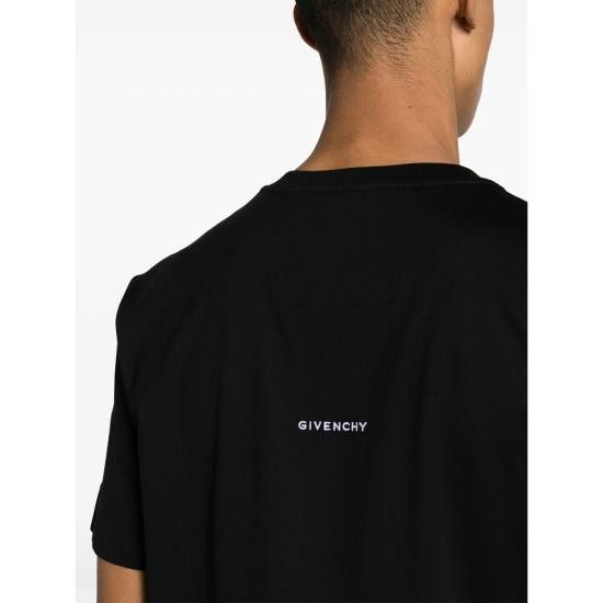 Givenchy GIVENCHY Men T-Shirts BM716G3YCD 001 BLACK Size US XXL / EU 58 / 5 - 5 Thumbnail