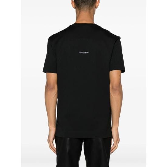 Givenchy GIVENCHY Men T-Shirts BM716G3YCD 001 BLACK Size US XXL / EU 58 / 5 - 2 Thumbnail