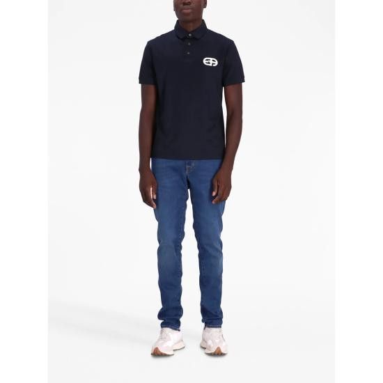 Emporio Armani EMPORIO ARMANI Men Polo Shirts 1JUVZ 8N1FB6 0920 BLUE Size US XXL / EU 58 / 5 - 4 Thumbnail