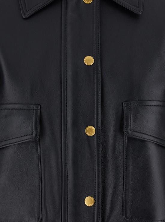 Michael Kors MICHAEL KORS Women Jackets MT520IQFAF001 Black Size M / US 6-8 / IT 42-44 - 3 Thumbnail
