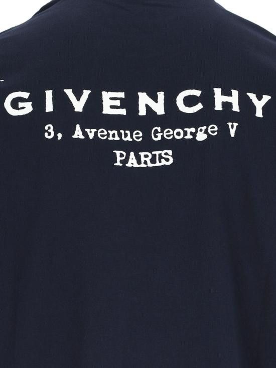 Givenchy GIVENCHY Men T-Shirts BM71NK3YRJ 499 Blue Size US L / EU 52-54 / 3 - 3 Thumbnail