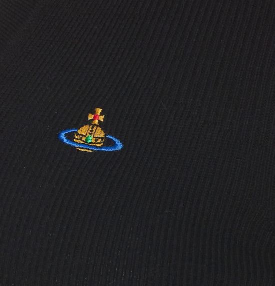 Vivienne Westwood VIVIENNE WESTWOOD Women Polo Shirts 18030040 Y001VN401 Black Size M / US 6-8 / IT 42-44 - 3 Thumbnail