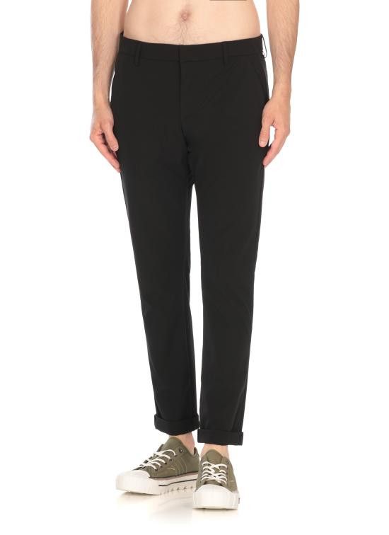 Dondup DONDUP Men Straight Pants UP235 OS0112 002999 Black Size US 30 / EU 46 - 2 Thumbnail