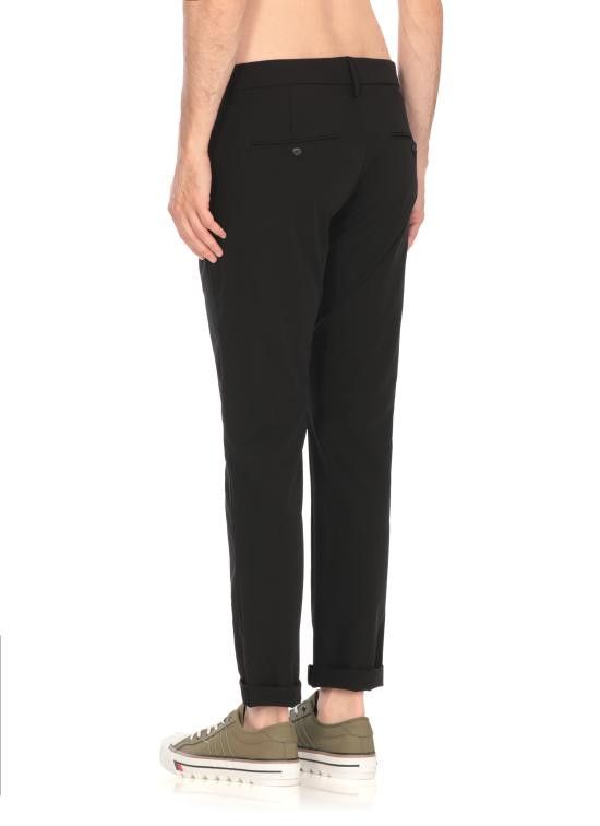 Dondup DONDUP Men Straight Pants UP235 OS0112 002999 Black Size US 32 / EU 48 - 3 Thumbnail