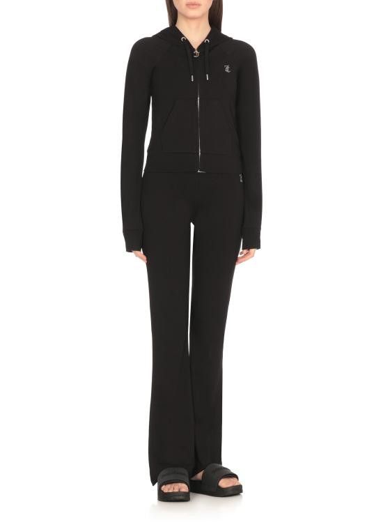 Juicy Couture JUICY COUTURE Women Hoodies VEJH70564WC4 J00 Black Size S / US 4 / IT 40 - 2 Thumbnail
