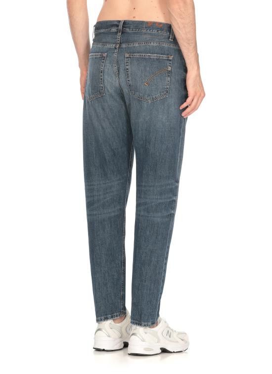 Dondup DONDUP Men Straight Pants UP576 DF0261 IN6800 Blue Size US 31 - 3 Thumbnail