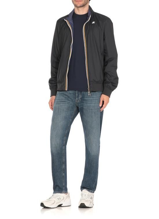 Dondup DONDUP Men Straight Pants UP576 DF0261 IN6800 Blue Size US 36 / EU 52 - 5 Thumbnail