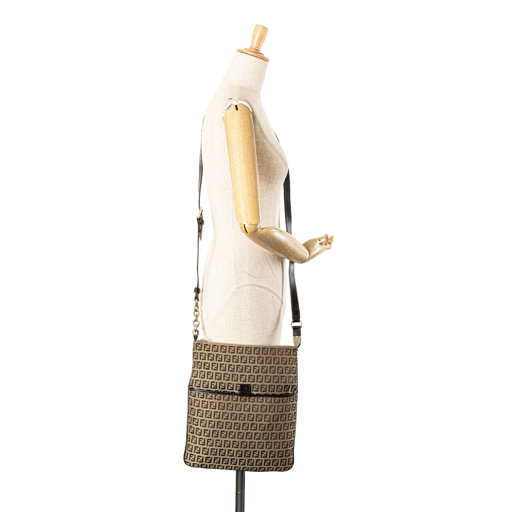 Fendi Fendi Zucchino Canvas Crossbody Size ONE SIZE - 13 Thumbnail