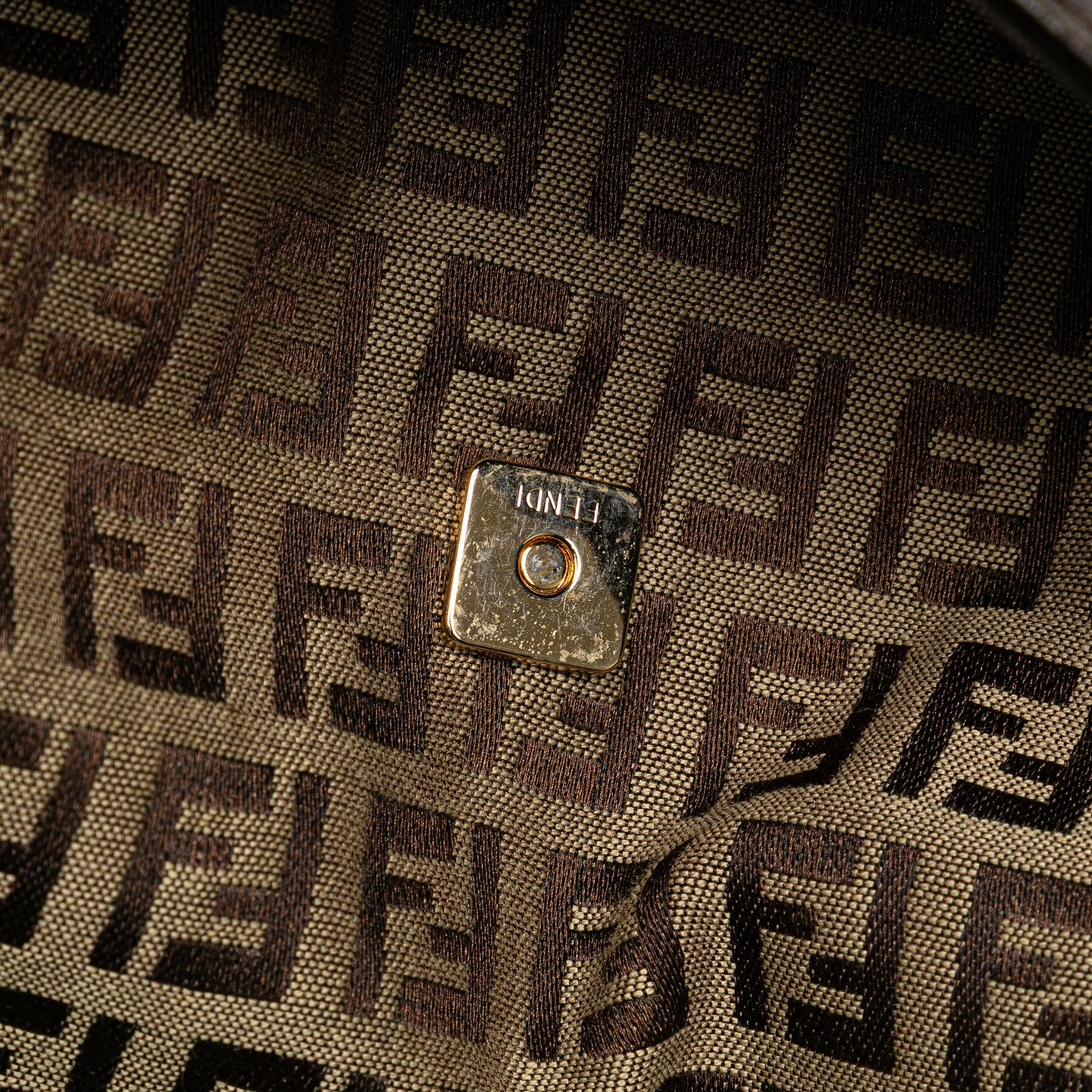 Fendi Fendi Zucchino Canvas Crossbody Size ONE SIZE - 8 Thumbnail