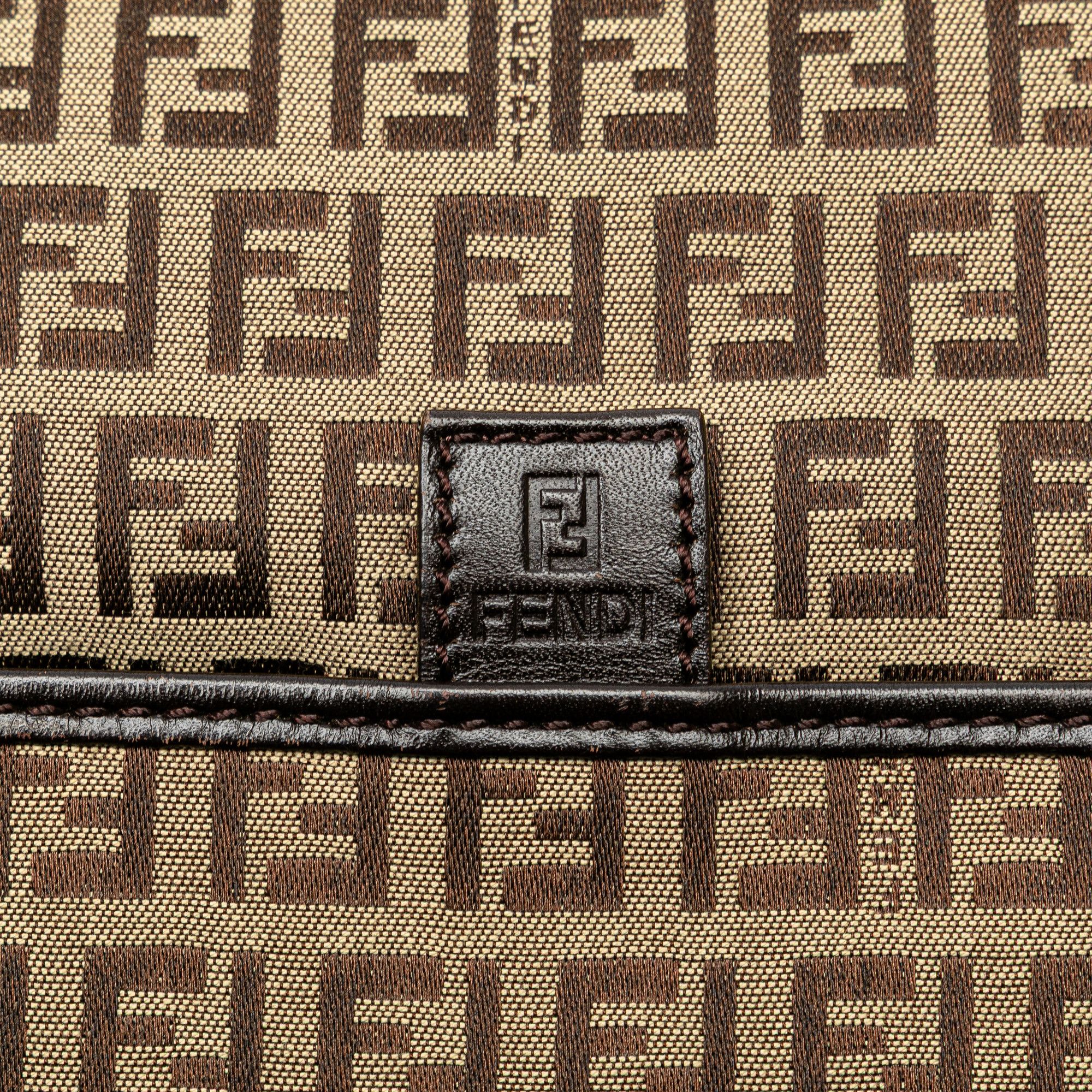 Fendi Fendi Zucchino Canvas Crossbody Size ONE SIZE - 9 Thumbnail