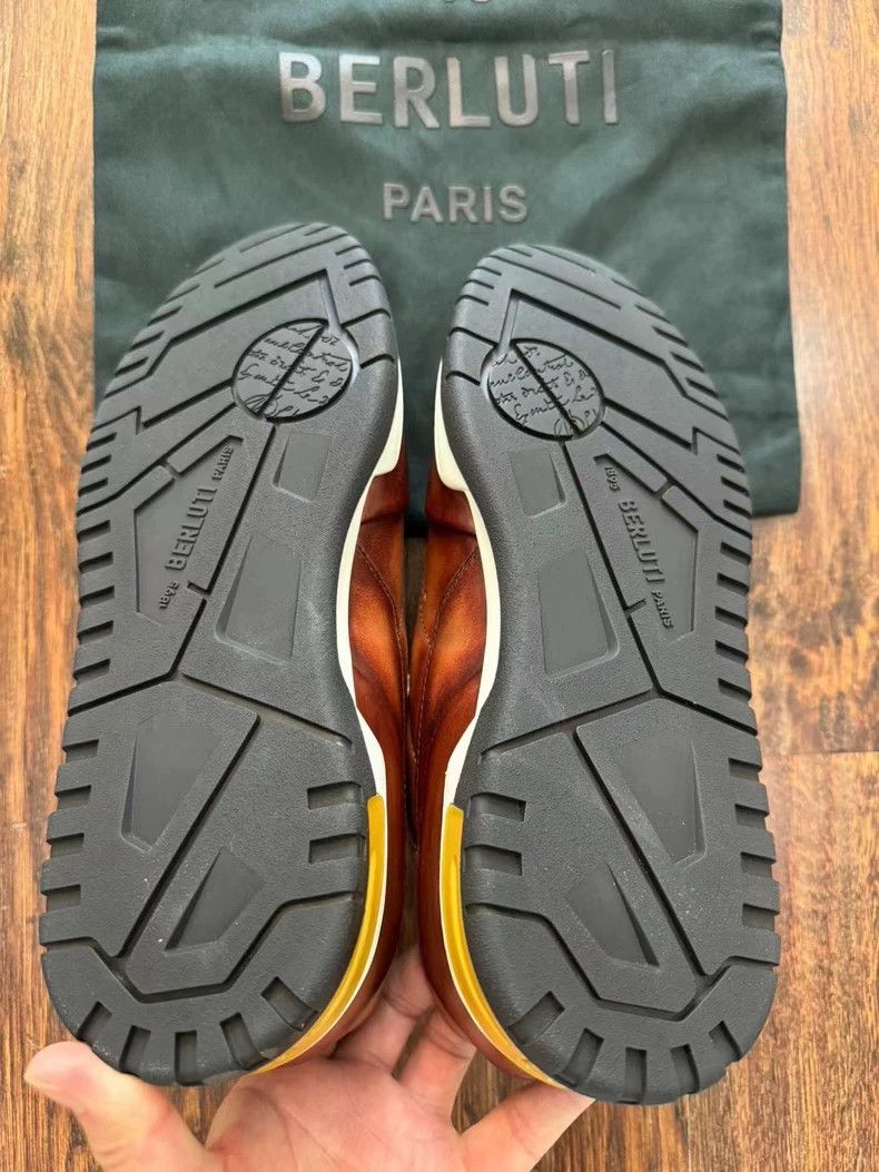 Berluti BERLUTI Playoff Series Sneakers Size UK7.5 Size US 8.5 / EU 41-42 - 7 Thumbnail
