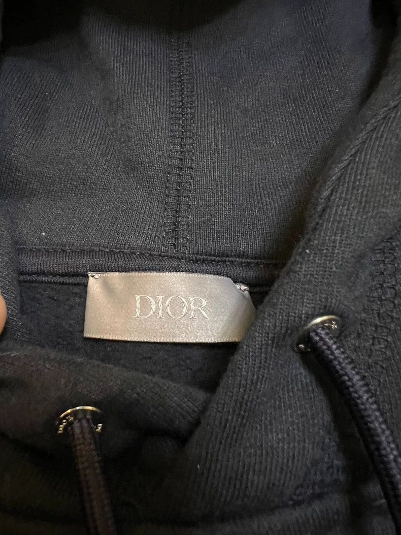 Dior Christian Dior Navy Blue Hoodie Sweatshirt Size US XXS / EU 40 - 5 Thumbnail