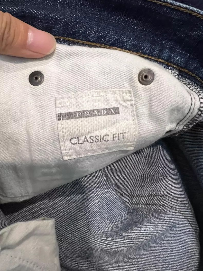 Prada Classic Blue Denim Pants by Prada Size US 30 / EU 46 - 5 Thumbnail
